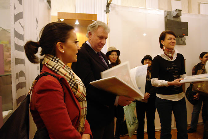 The opening of FAKTURA in the the Federal Museum of the History of Professional Education in St. Petersburg, Russia