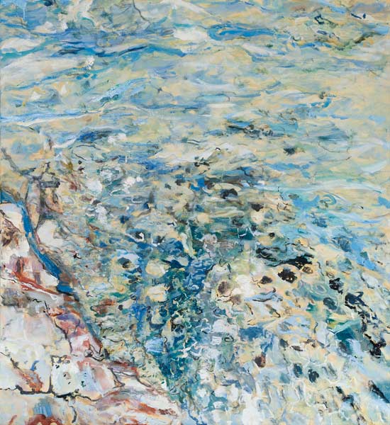 oil painting, submerged - Wim Drion, painter