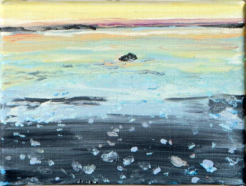 2014 - small oil painting on canvas - 24x18cm