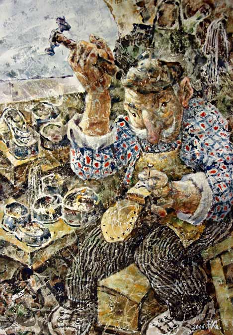 Yuri Sviridov is a painter living and working in St. Petersburg, Russia.